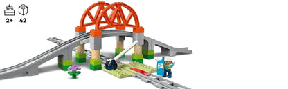 LEGO Treinbrug en Spooruitbreidingsset 10426 Duplo