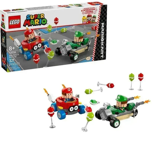 LEGO Mario Kart – Baby Mario vs. Baby Luigi 72034 SuperMario