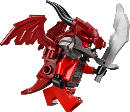 LEGO Bliksemtand Draak van Chaos 71832 Ninjago