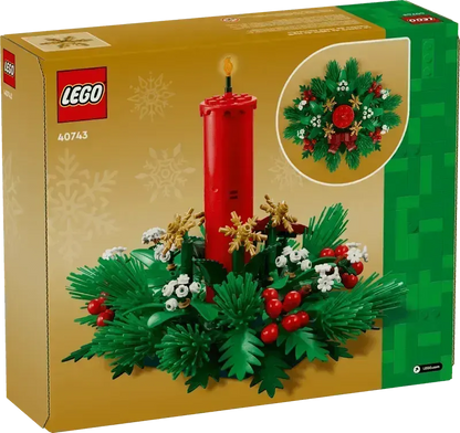 LEGO 40743 Kersttafeldecoratie: Een Feestelijke Toevoeging aan Jouw Kerstcollectie