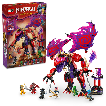 LEGO Bliksemtand Draak van Chaos 71832 Ninjago