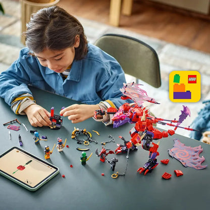 LEGO Bliksemtand Draak van Chaos 71832 Ninjago