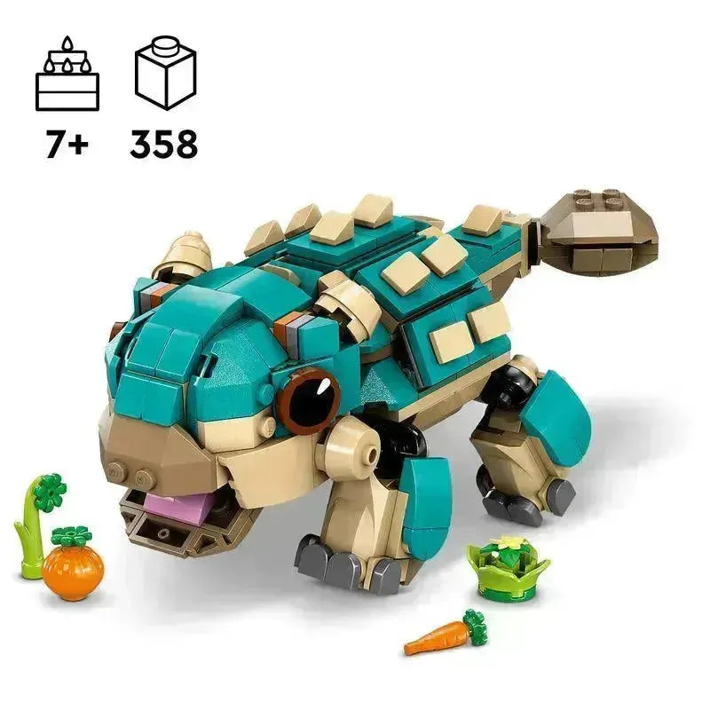 LEGO Baby Bumpy: Ankylosaurus 76962 Jurassic World LEGO JURASSIC WORLD @ 2TTOYS | Official LEGO shop😊🥰 LEGO €. 21.98