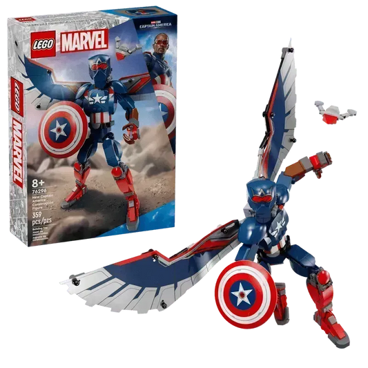 LEGO Captain America figurine 76296 Superheroes LEGO @ 2TTOYS | Official LEGO shop😊🥰 LEGO €. 29.49
