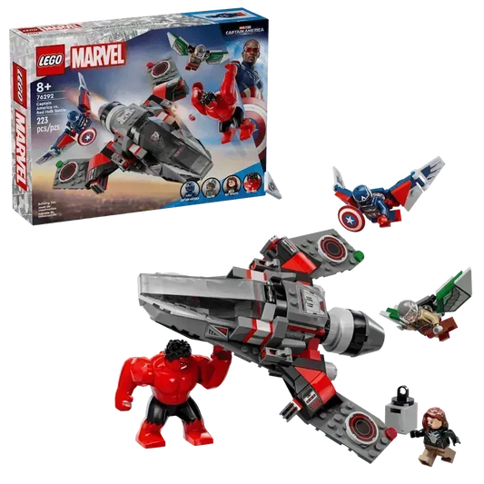 LEGO Captain America vs. Red Hulk duel 76292 Superheroes LEGO @ 2TTOYS | Official LEGO shop😊🥰 LEGO €. 46.49