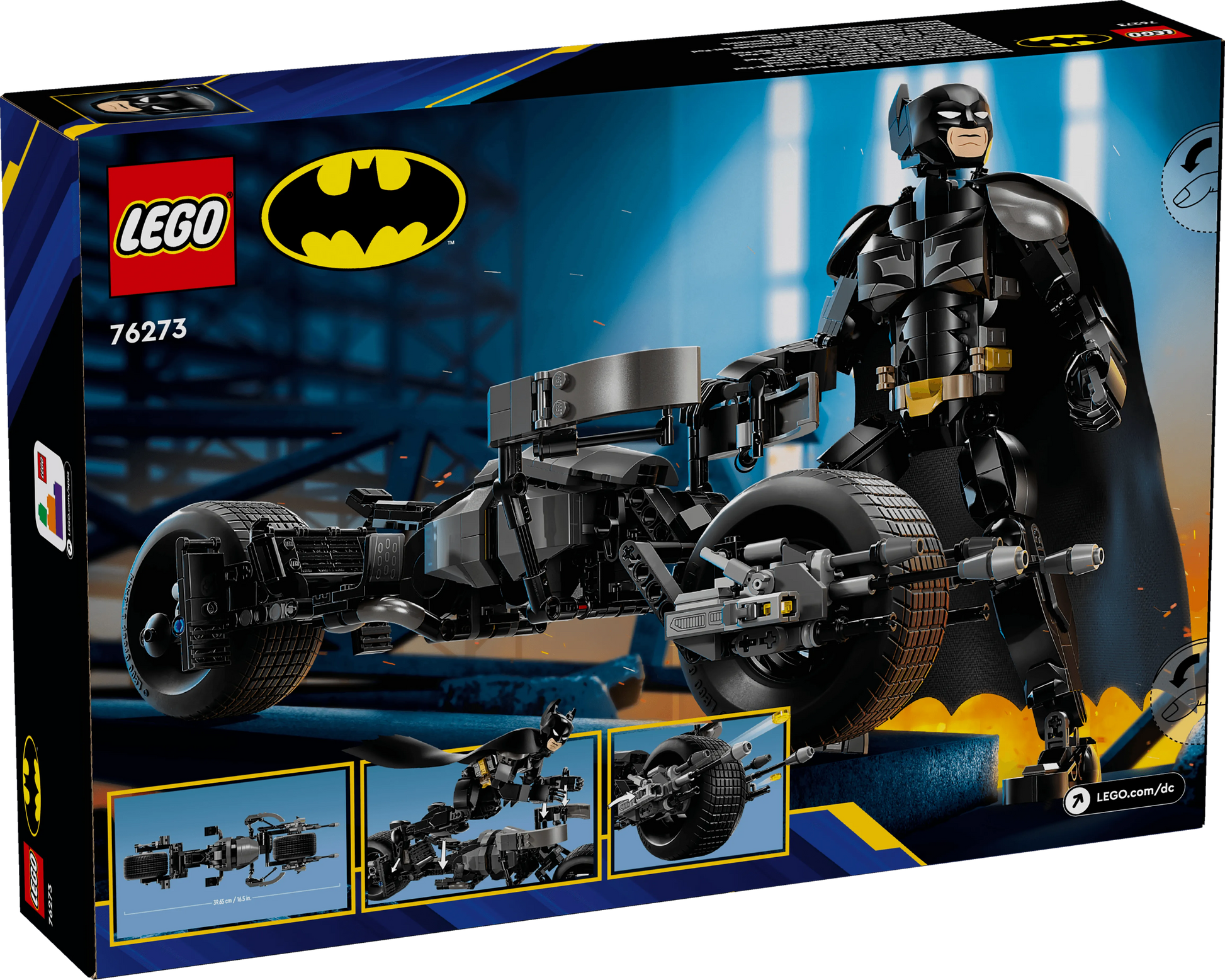 LEGO DC Batman Bouwfiguur en de Bat-Pod 76273 Superheroes (Pre-Order: verwacht juni) LEGO BATMAN @ 2TTOYS LEGO €. 63.99