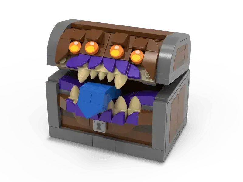 LEGO Dungeons & Dragons Mimic-dobbelsteendoos 5008325 Ideas LEGO @ 2TTOYS | Official LEGO shop😊🥰 DUNGEONS AND DRAGONS €. 19.99