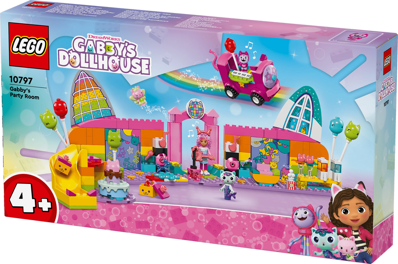 LEGO Gabby's Feestkamer 10797 Gabby's Dollhouse LEGO GABBY'S DOLLHOUSE @ 2TTOYS | Official LEGO shop😊🥰 LEGO €. 42.49