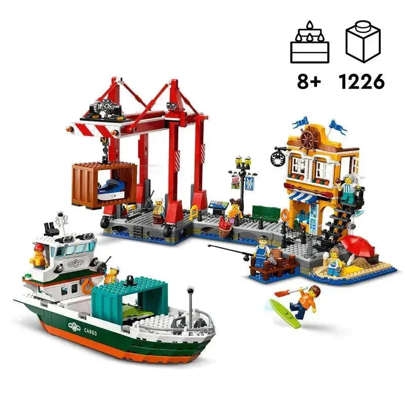 LEGO Haven met vrachtschip 60422 City LEGO CITY @ 2TTOYS | Official LEGO shop😊🥰 LEGO €. 93.48
