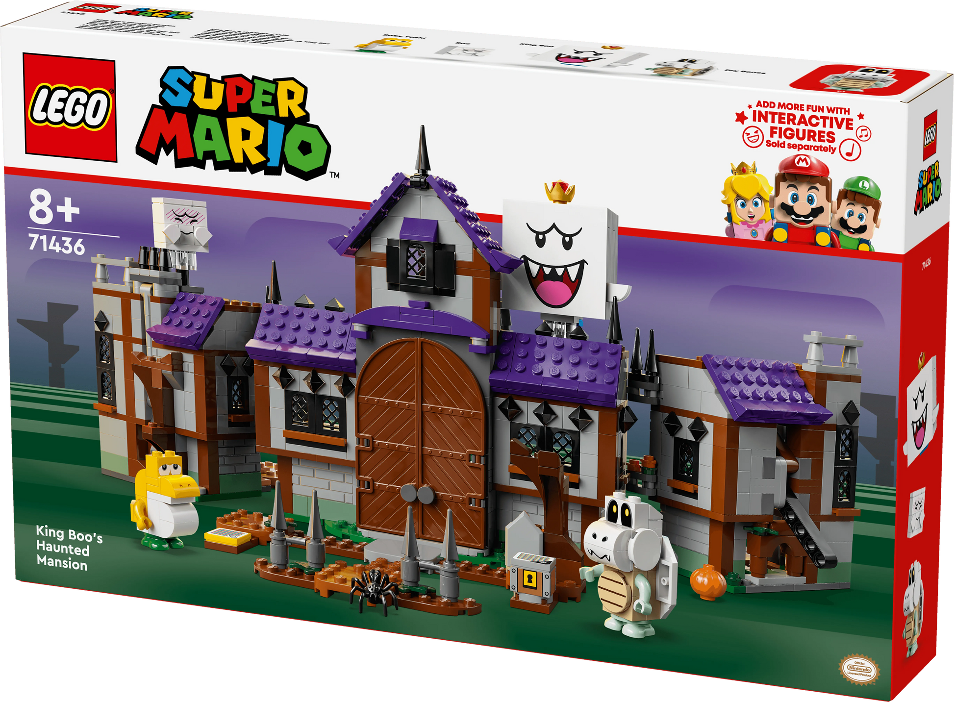 LEGO King Boo's spookhuis 71436 SuperMario LEGO SUPERMARIO @ 2TTOYS | Official LEGO shop😊🥰 LEGO €. 63.48