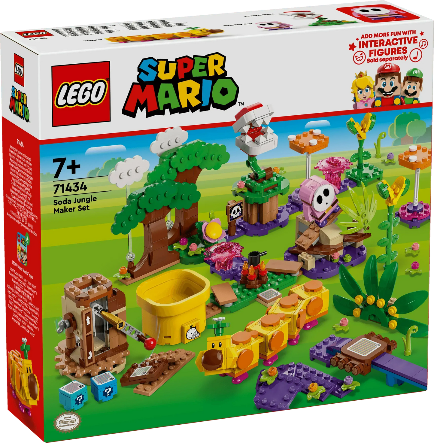 LEGO Makersset: Cassismoeras 71434 Supermario LEGO SUPERMARIO @ 2TTOYS | Official LEGO shop😊🥰 LEGO €. 54.99