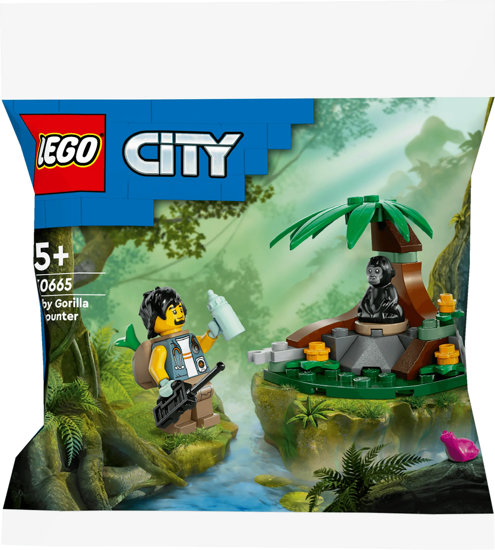 LEGO Ontmoeting met de babygorilla 30665 City LEGO CITY @ 2TTOYS | Official LEGO shop😊🥰 LEGO €. 3.49