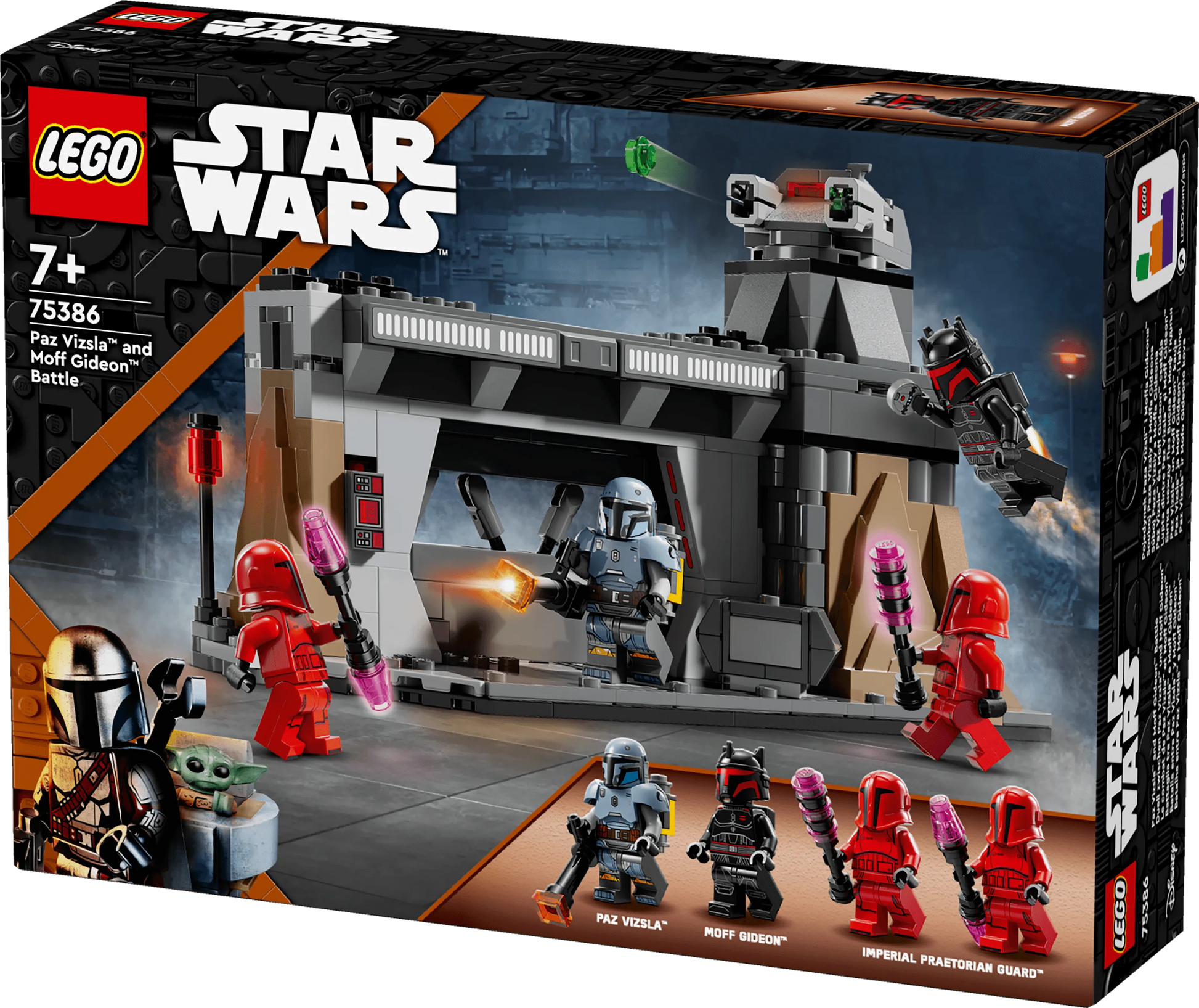 LEGO Paz Vizsla™ en Moff Gideon™ duel 75386 StarWars (Pre-Order: verwacht juni) LEGO STARWARS @ 2TTOYS LEGO €. 33.99