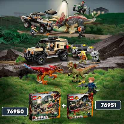 LEGO Pyroraptor & Dilophosaurus transport 76951 Jurassic World LEGO JURASSIC WORLD @ 2TTOYS LEGO €. 42.49