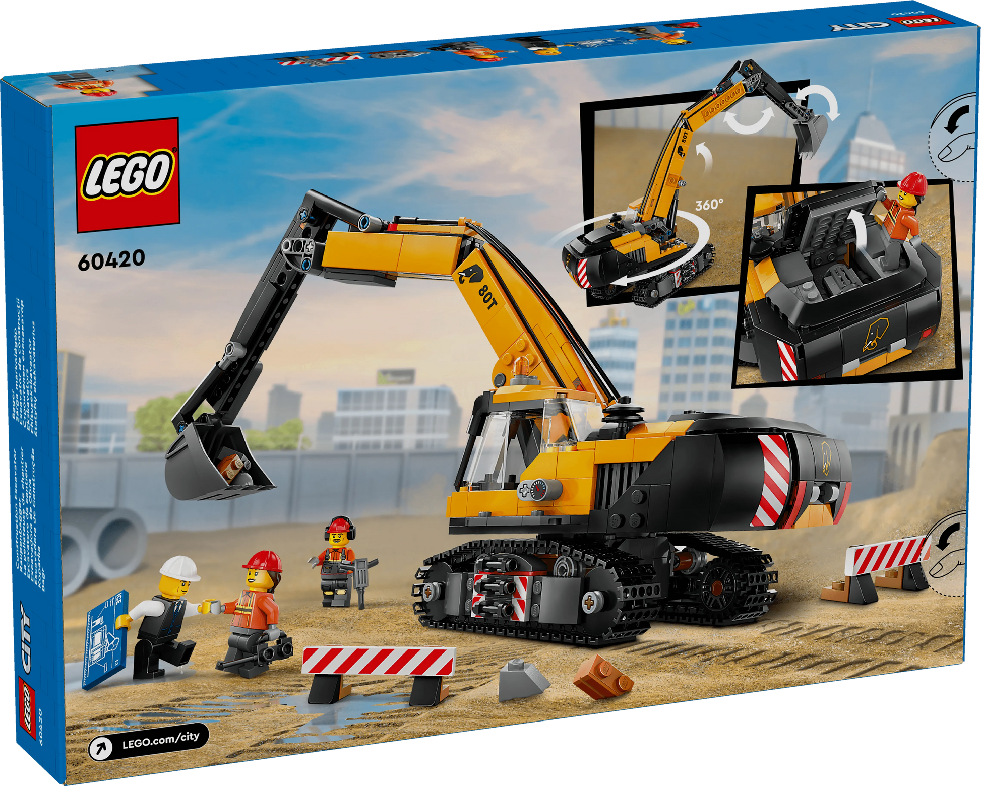LEGO Rupsbanden graafmachine 60420 City (Pre-Order: verwacht juni) LEGO CITY @ 2TTOYS LEGO €. 46.49