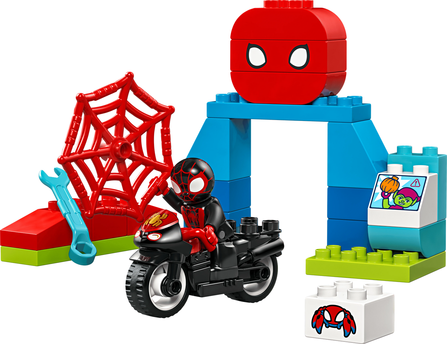 LEGO Spidy's motorcycle adventure 10424 Superheroes LEGO DUPLO @ 2TTOYS LEGO €. 19.99