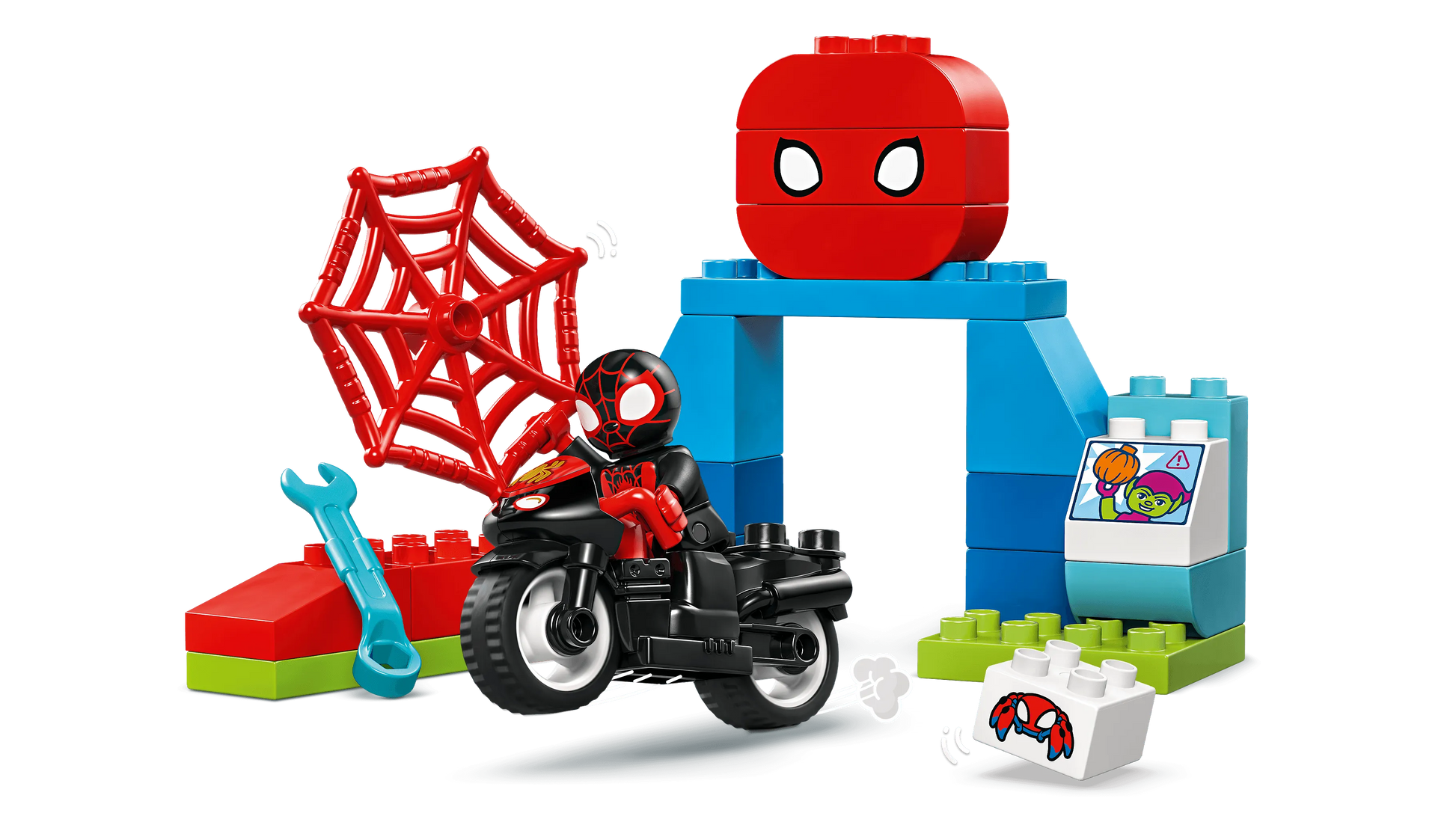 LEGO Spidy's Motorfiets avontuur 10424 Superheroes LEGO DUPLO @ 2TTOYS LEGO €. 16.49