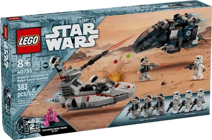 LEGO The Imperial Dropship vs. Rebel Scout Speeder 40755 StarWars LEGO STARWARS @ 2TTOYS | Official LEGO shop😊🥰 LEGO €. 39.99