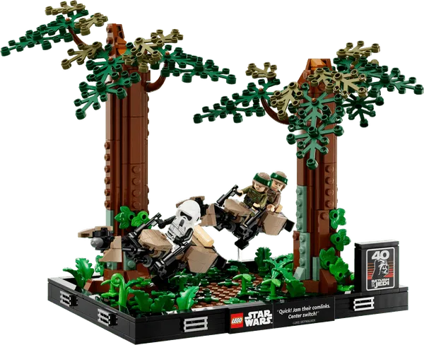 LEGO 75353 Endor Speeder Bike Chase Diorama LEOG STARWARS @ 2TTOYS LEGO €. 67.48