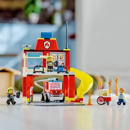 LEGO Brandweerkazerne en brandweerwagen 60375 City LEGO CITY @ 2TTOYS | Official LEGO shop😊🥰 LEGO €. 29.48
