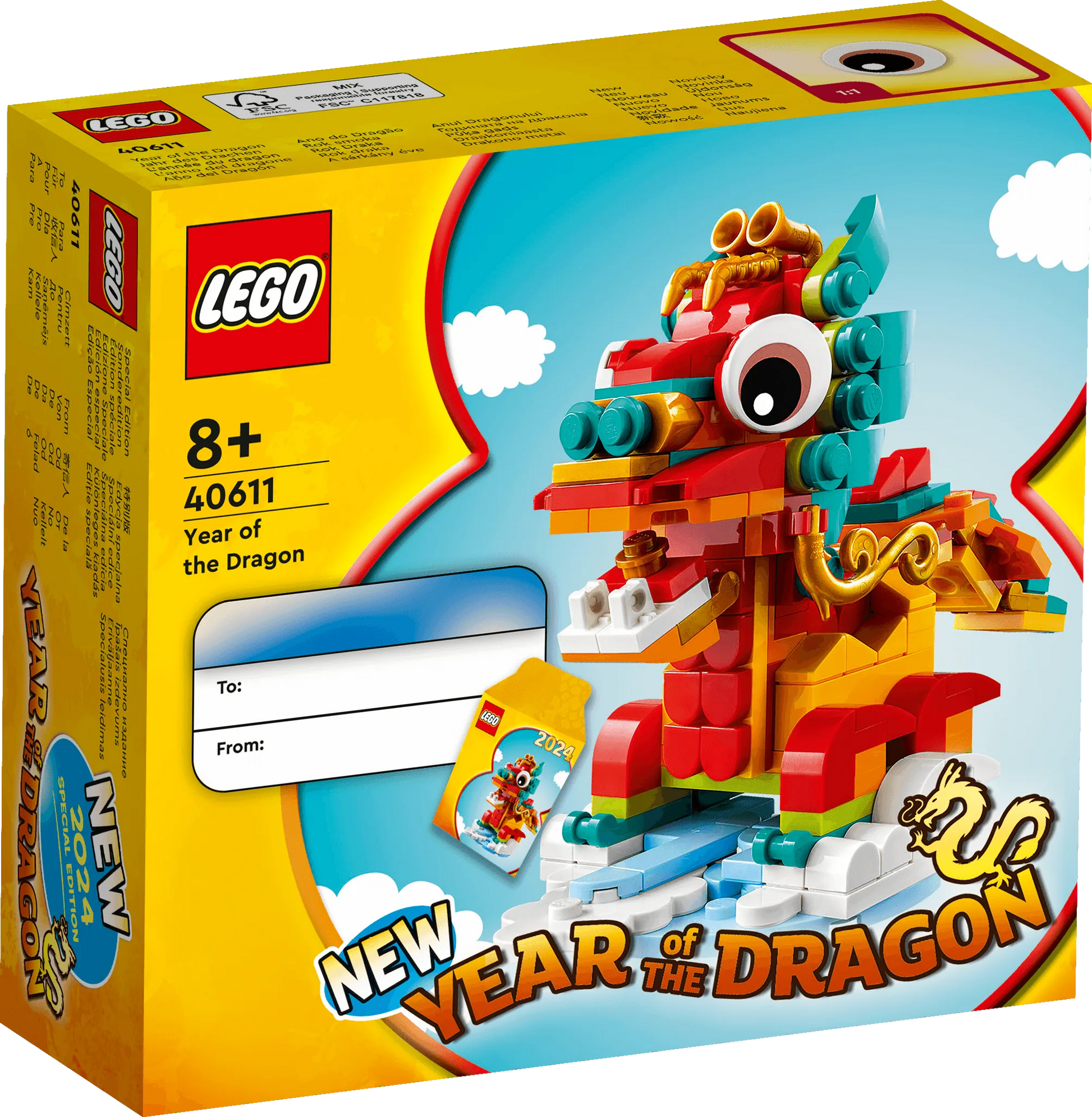 LEGO Jaar van de Draak 40611 Chinees nieuwjaar LEGO CREATOR @ 2TTOYS 2TTOYS €. 9.99