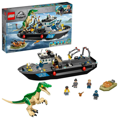 LEGO World Bootontsnapping van dinosaurus Baryonyx 76942 Jurassic World LEGO JURASSIC WORLD @ 2TTOYS | Official LEGO shop😊🥰 LEGO €. 99.99