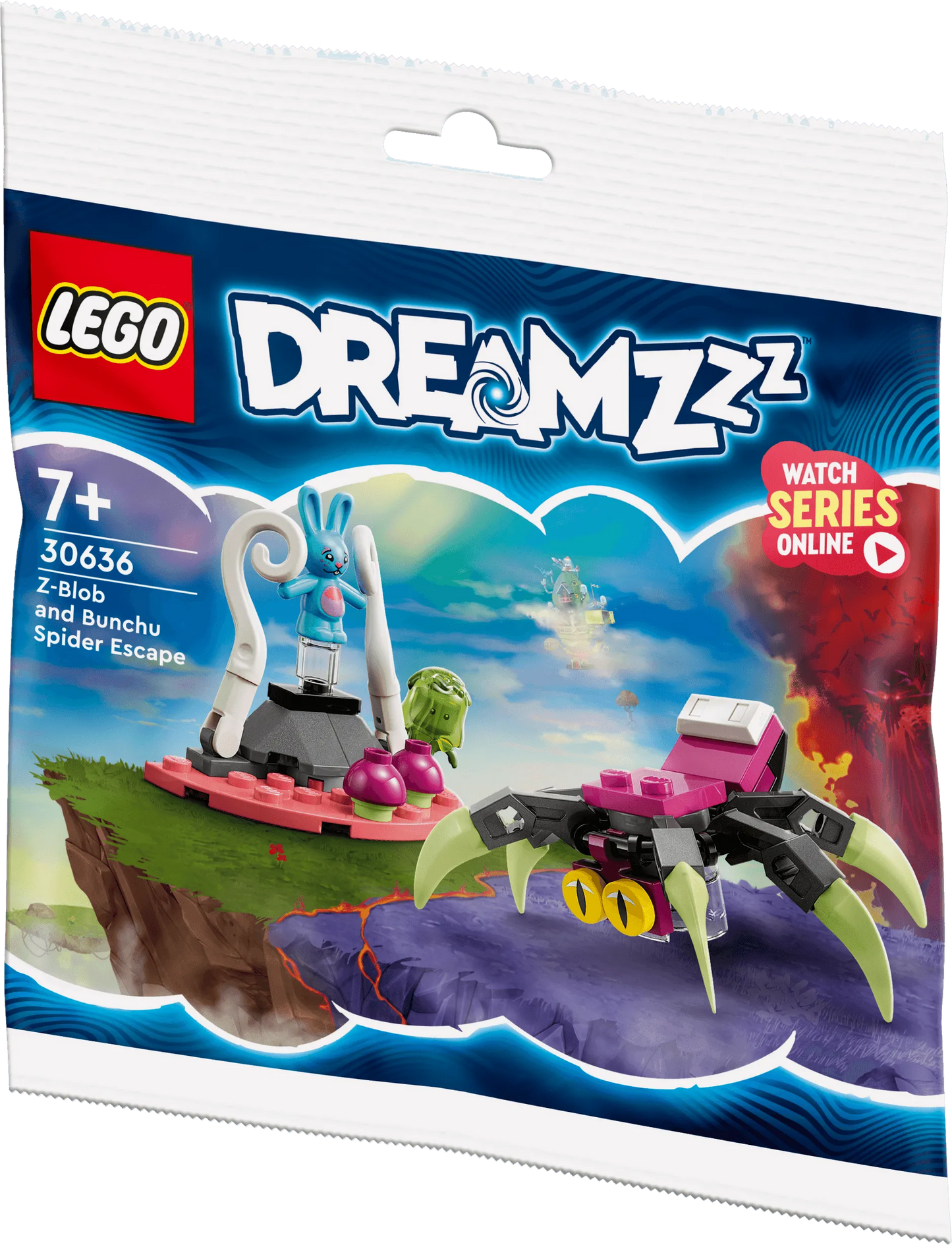 LEGO Z-Blob en Bunchu spinontsnapping 30636 Dreamzzz LEGO @ 2TTOYS | Official LEGO shop😊🥰 LEGO €. 4.99